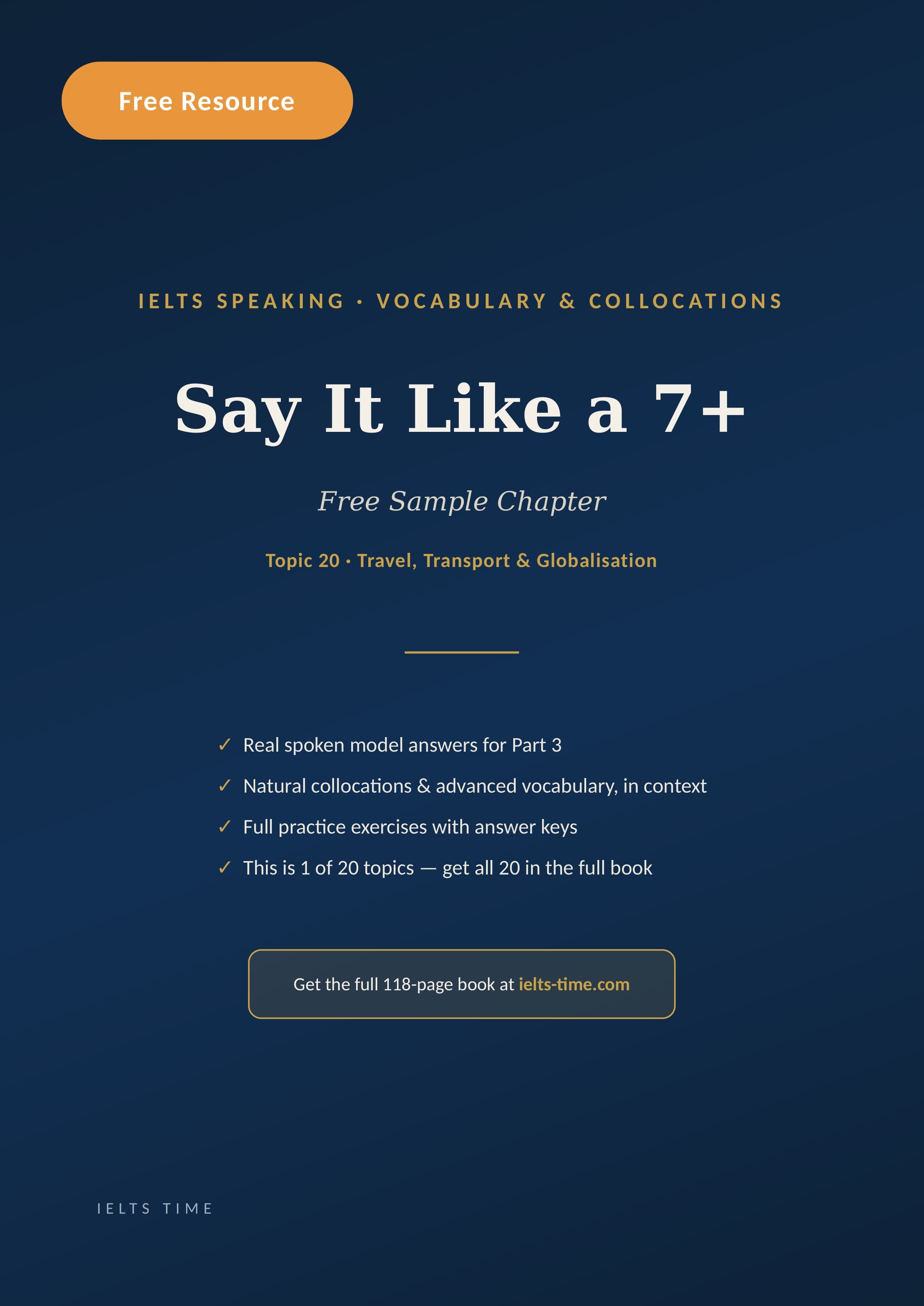 Say It Like a 7+: Free Sample